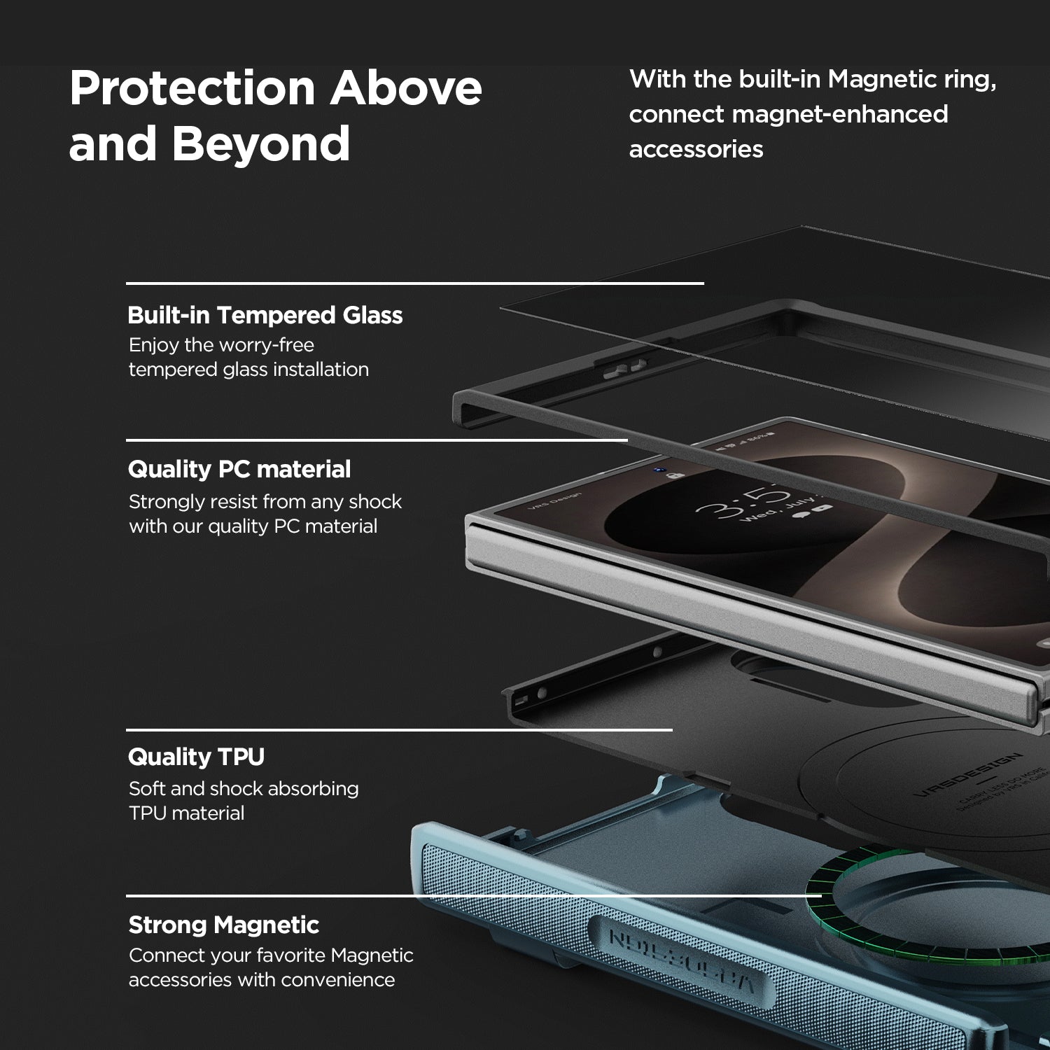 Galaxy Z Fold 8 (Wide) Case Modern
