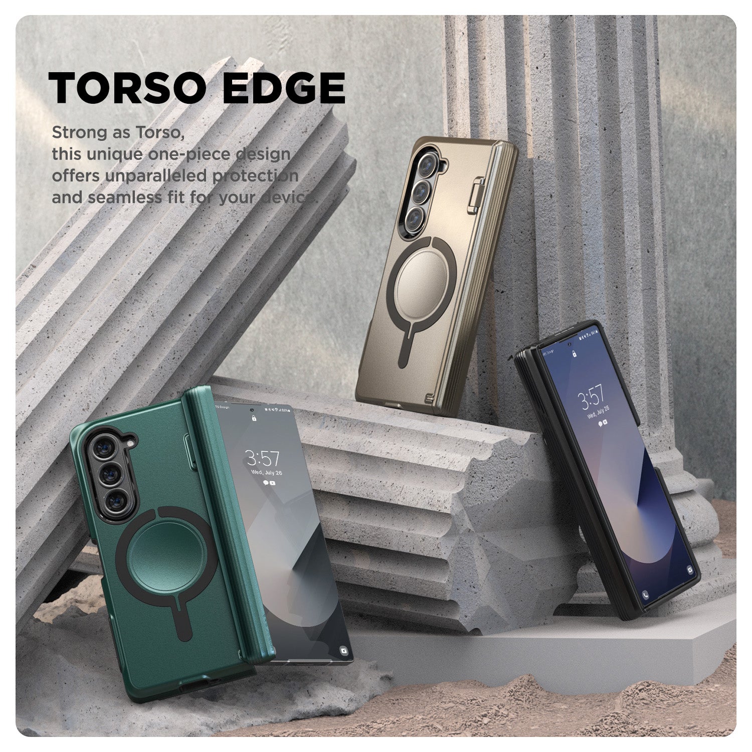 Galaxy Z Fold 6 Case Torso Edge