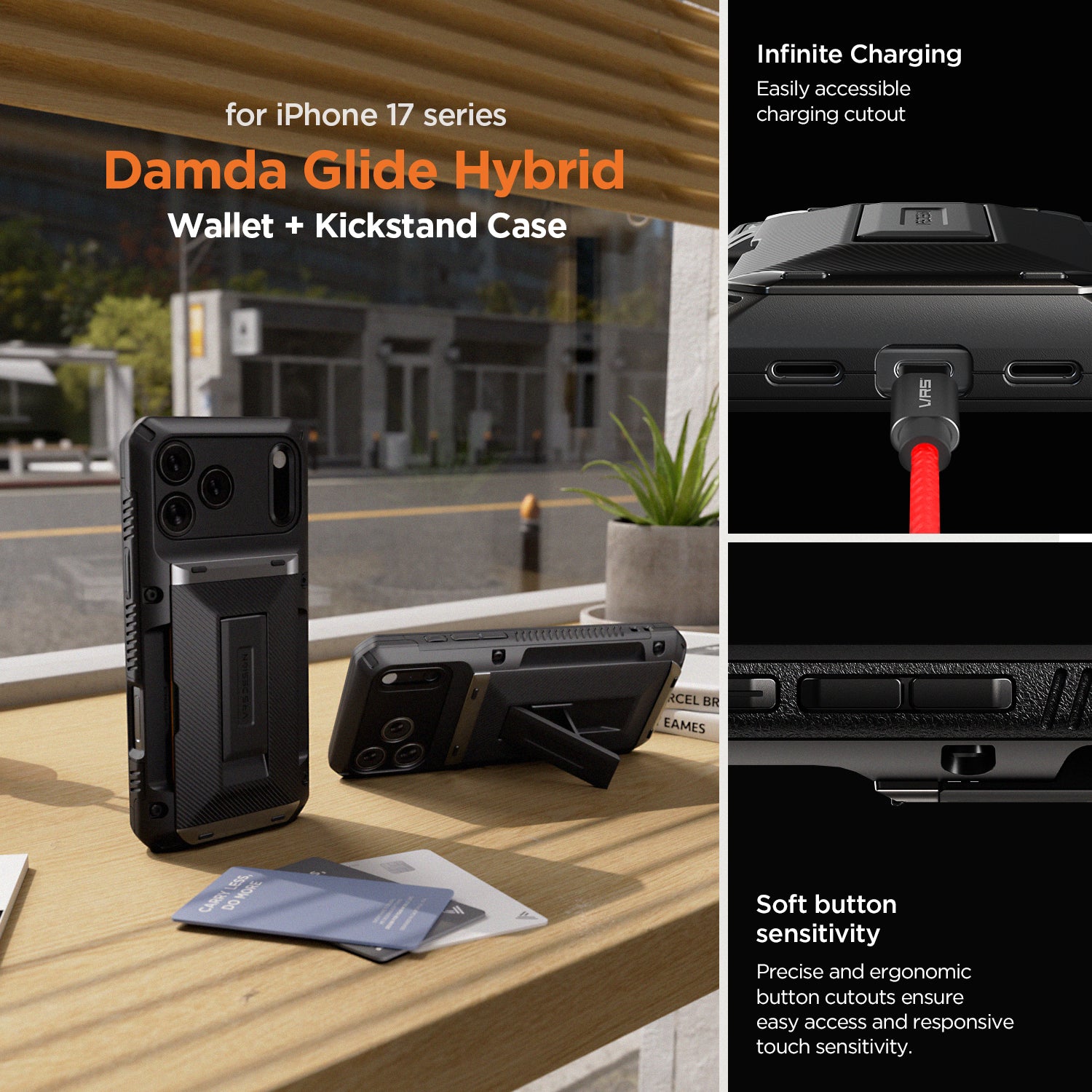 iPhone 17 Case Damda Glide Hybrid