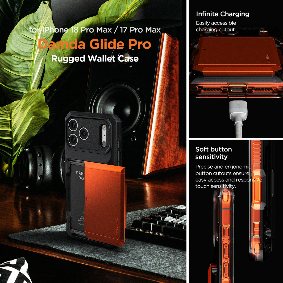 iPhone 18 Pro Max Case Damda Glide Pro