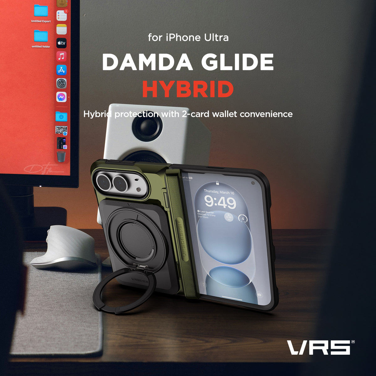 iPhone Duo (Fold) Case Damda Glide Hybrid