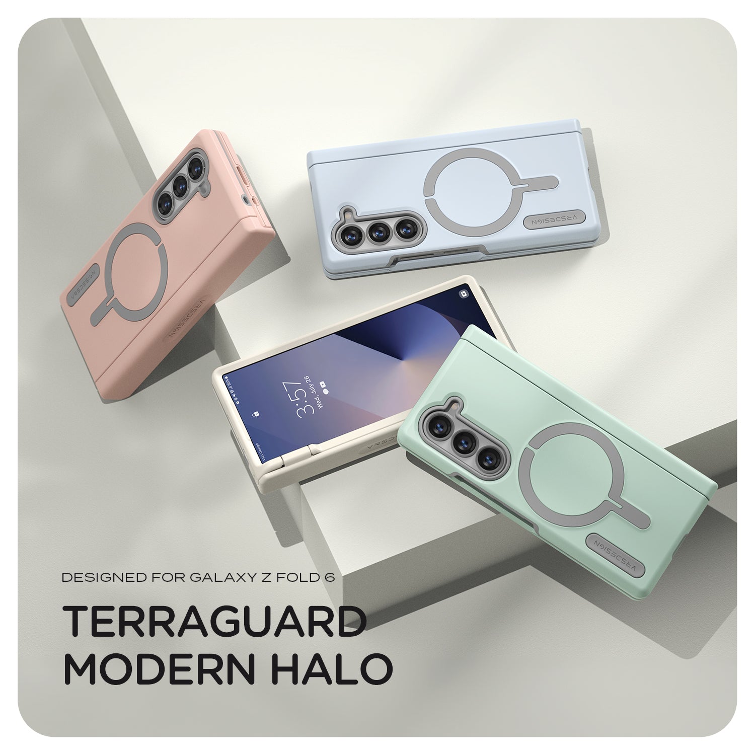 Galaxy Z Fold 6 Case Terra Guard Modern Halo