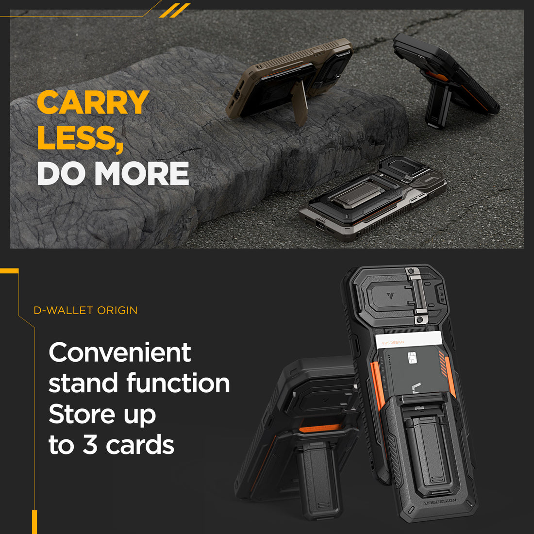 iPhone 13  iPhone 14  iPhone 15 Case D-Wallet Origin by VRS Design