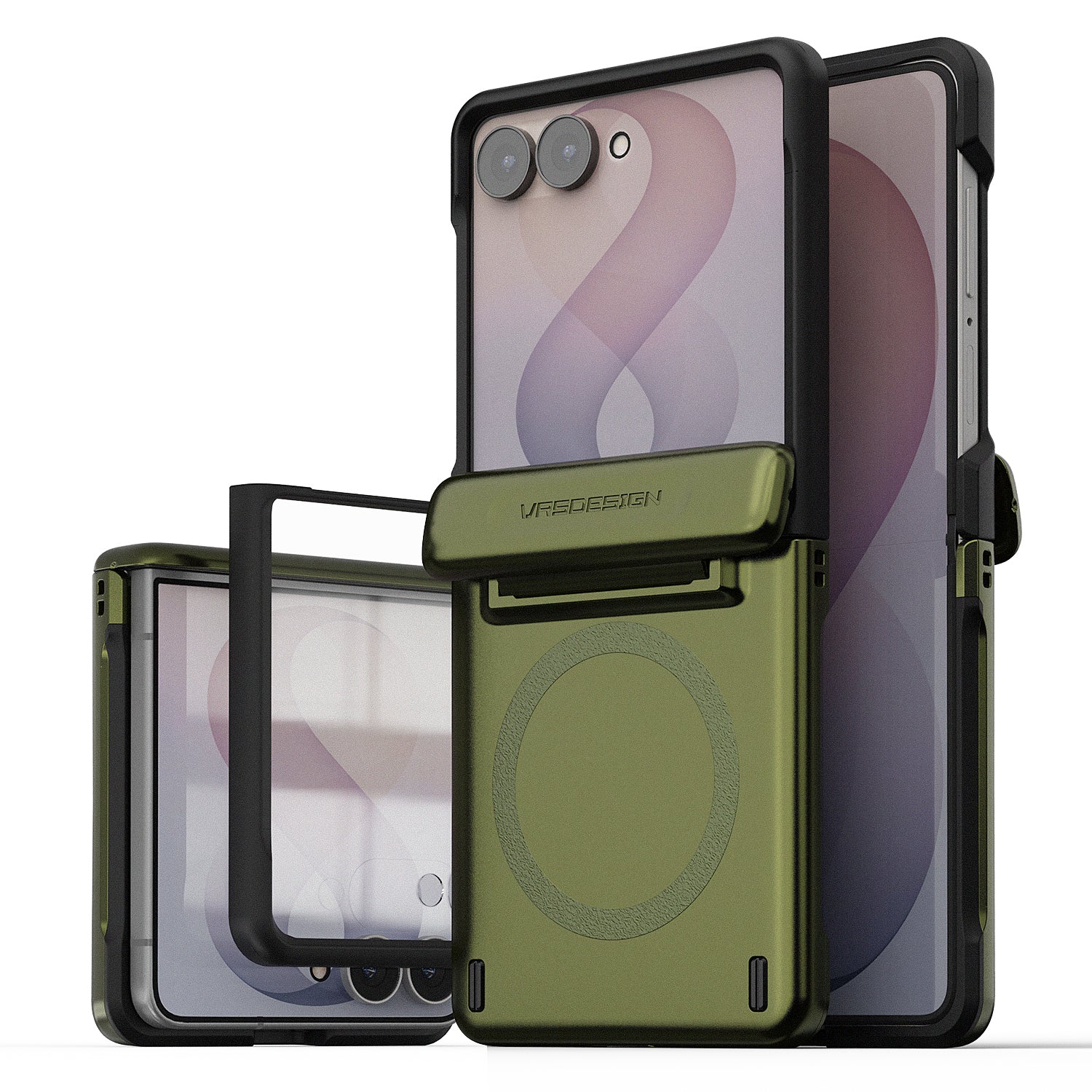 Rear view of the Galaxy Z Flip 8 Modern case featuring a clean finish and everyday protective design.