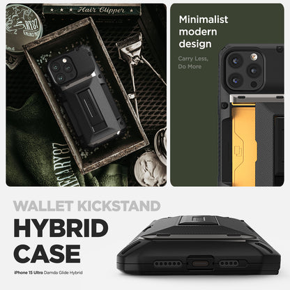 iPhone 15 Pro Max Case Damda Glide Hybrid