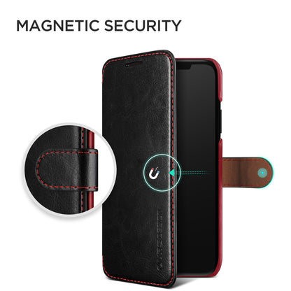Apple Xs Max rugged Glide wallet case with multiple durable and convenient card slot with sleek minimalist look by VRS