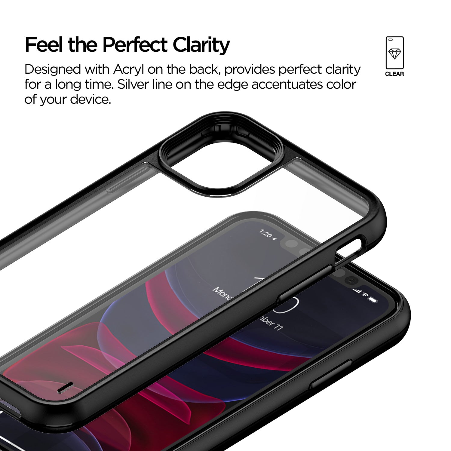 Apple 11 Pro Max rugged Glide wallet case with multiple durable and convenient card slot with sleek minimalist look by VRS