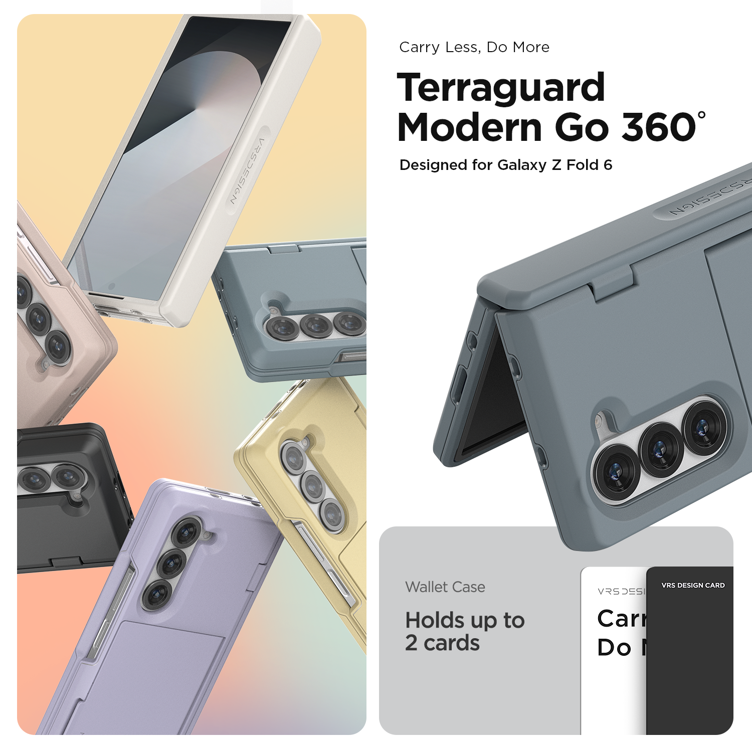VRS Design Galaxy Z Fold 6 Case Terra Guard Modern Go Navy VRS Design Galaxy Z Fold 6 Case Terra Guard Modern Go Navy