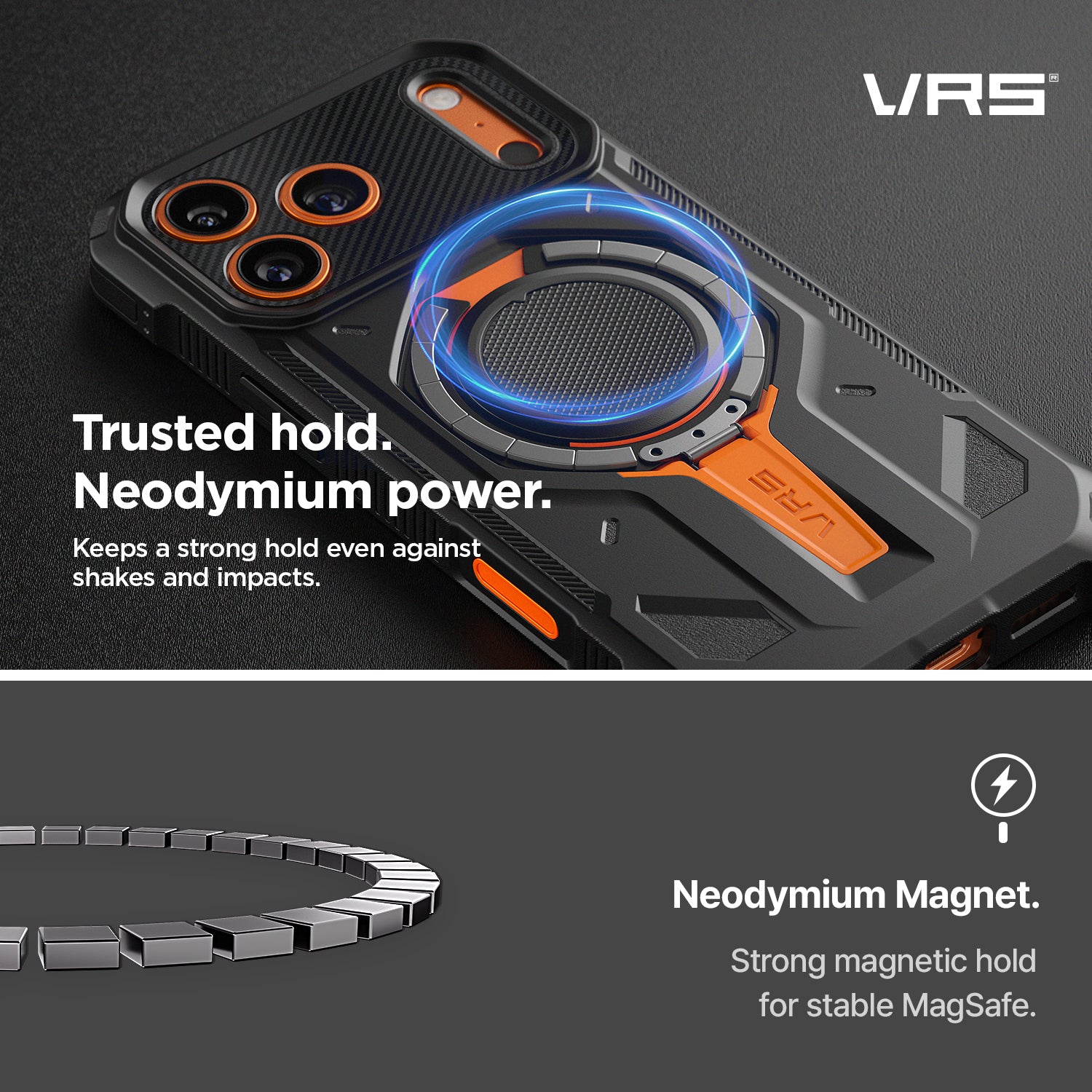 For iPhone 17 Pro Max Quickstand Pro