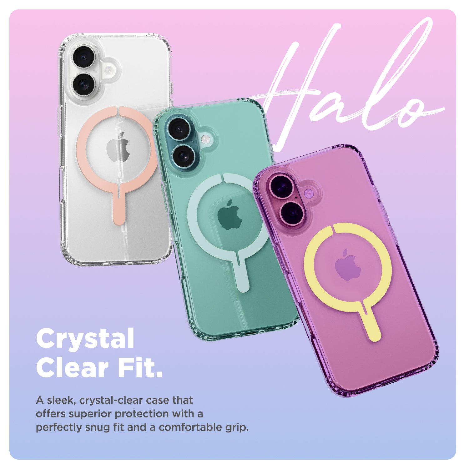 iPhone 16 Series Terra Guard Crystal Halo Case