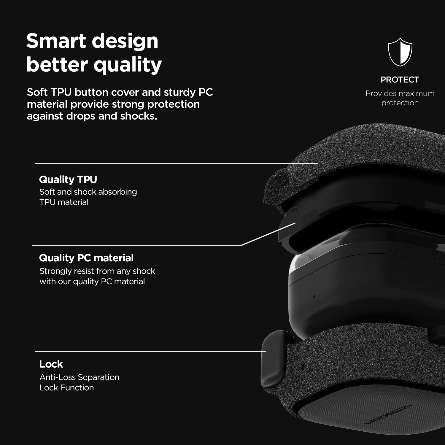 Galaxy Buds 4 / Buds 4 Pro Case MODERN LOCK Series