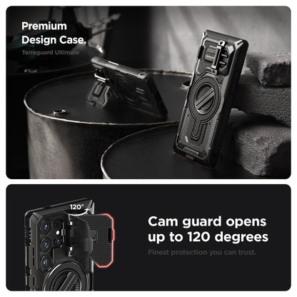 New Samsung Galaxy S24 Ultra Camera Cover MagSafe Minimalist Case Matte Black