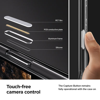 Apple iPhone 17 Pro Max slim and lightweight clear case magsafe crystal mix anti yellowing slim bumper bezel camera button by VRS DESIGN
