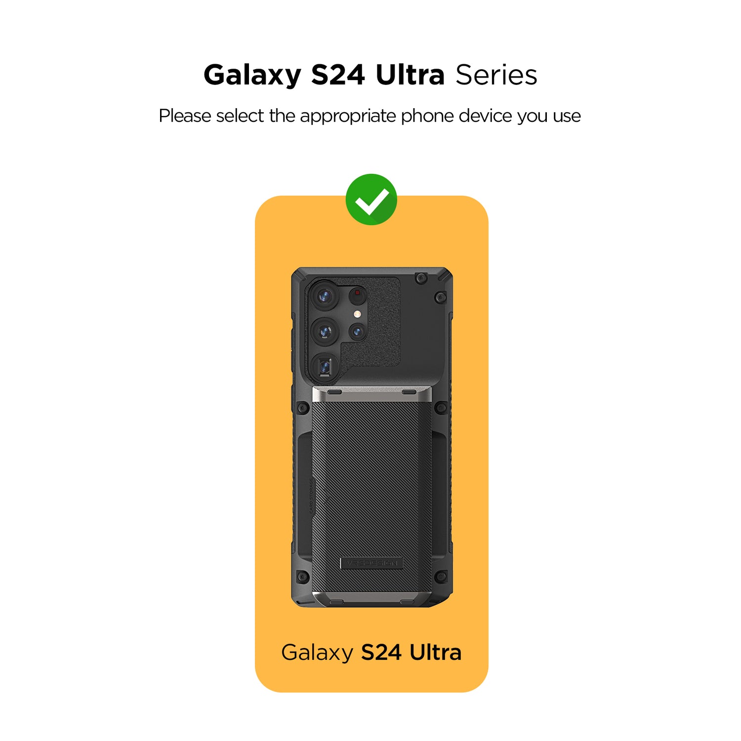 Galaxy S24 Ultra Case Damda Glide Pro