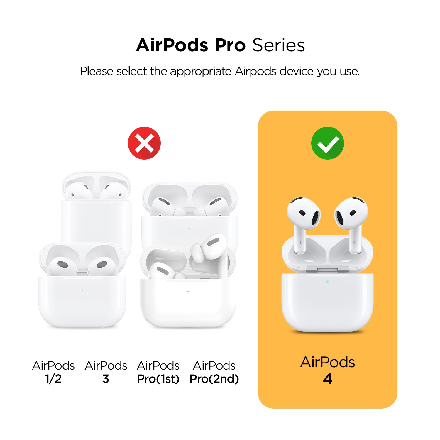 VRS Design AirPods 4 Case MODERN LOCK Series