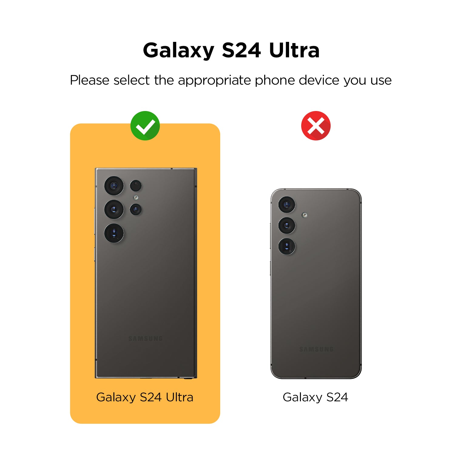 New Samsung Galaxy S24 Ultra Camera Cover magsafe minimalist case – VRS  Design
