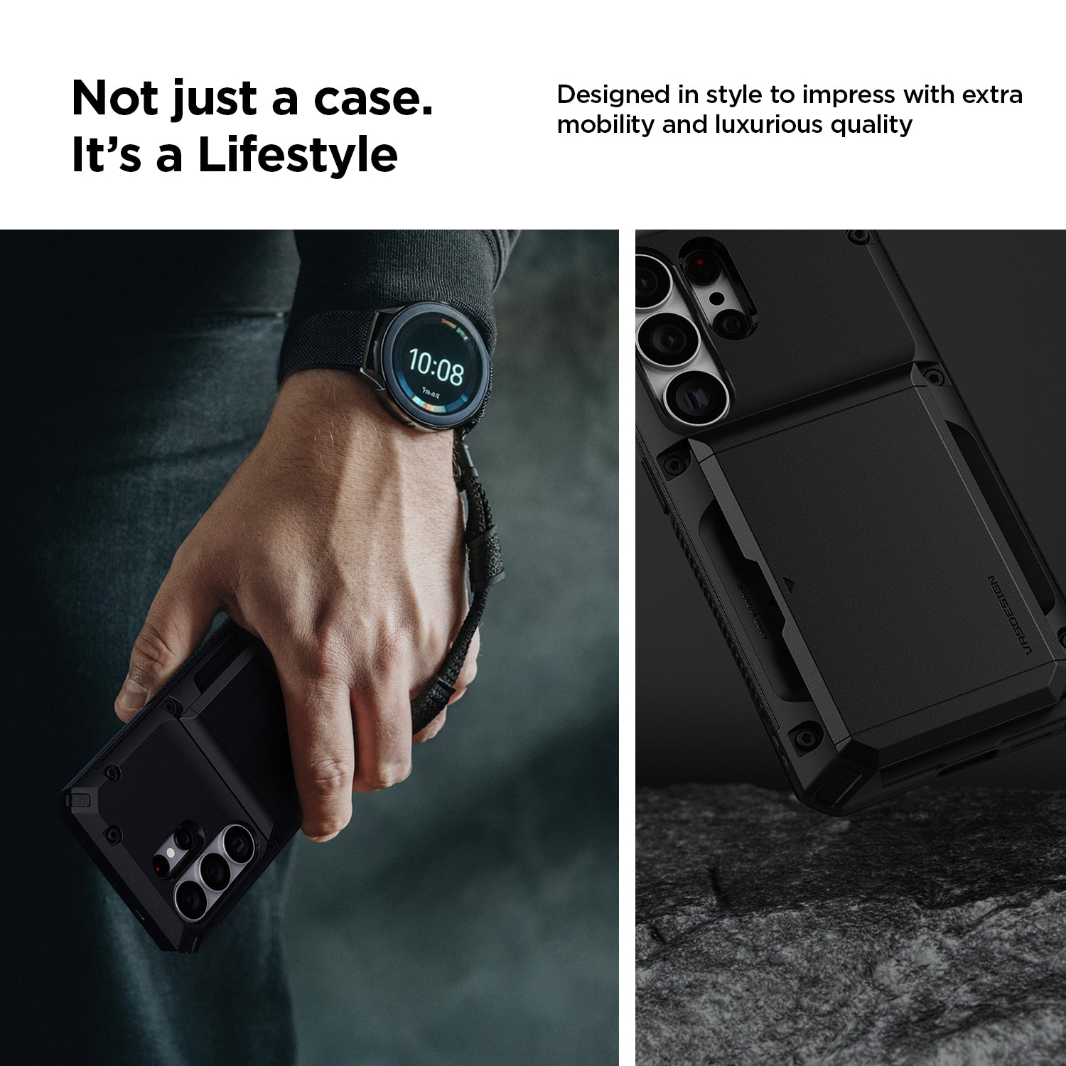 Durable heavy-duty bumper case for Samsung S26 Ultra