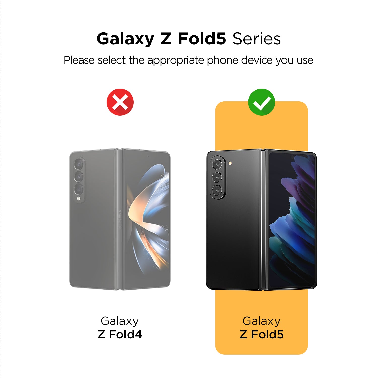 New Galaxy Z Fold 5 modern rugged lightweight minimalist case by