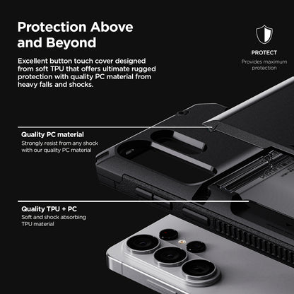 Sturdy drop protection cover for Galaxy S26 Ultra Damda Glide Pro