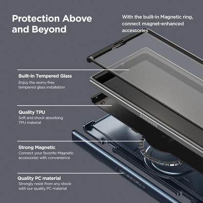 Samsung Galaxy Z Fold 7 Luxury Mobile phone cover card holder hinge protector built-in screen shield slim rugged daily carry durable case by VRS DESIGN