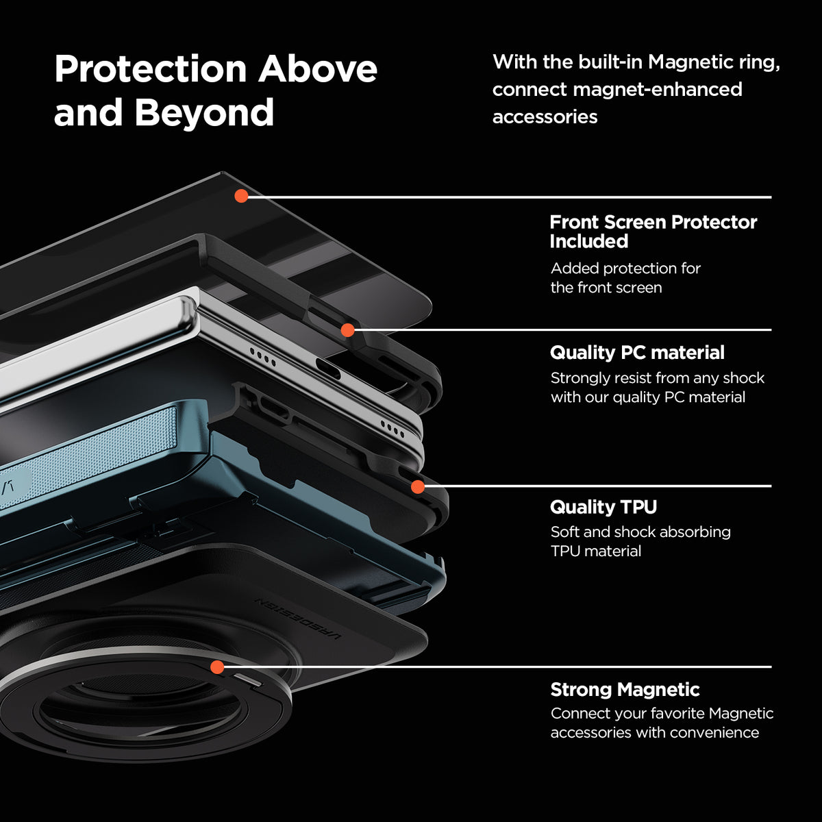 iPhone Duo (Fold) Case Damda Glide Hybrid