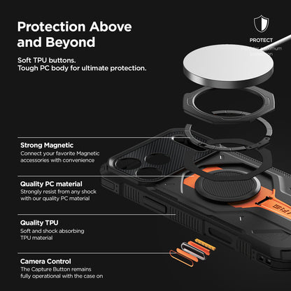 For iPhone 18 Pro / 17 Pro TerraGuard Active