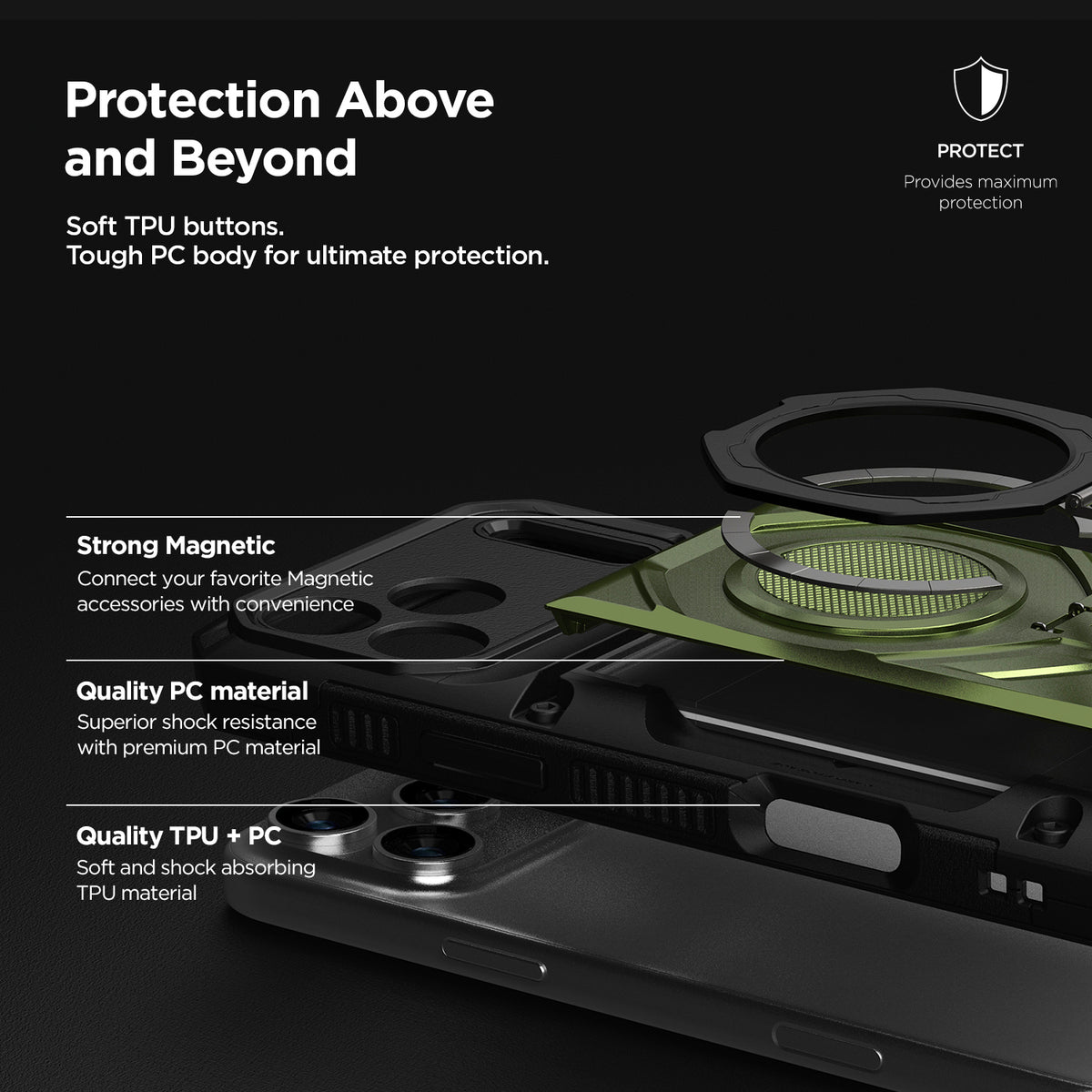 For iPhone 18 Pro Max Case Damda Glide Hybrid (Newly Upgraded)
