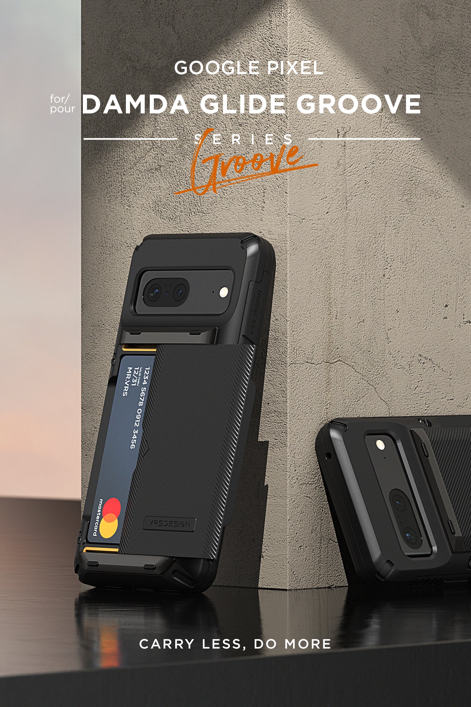 Google Pixel 7 Glide Hybrid Case Rugged Wallet Case by VRS Design Google Pixel 7 Glide Hybrid Case Rugged Wallet Case by VRS Design