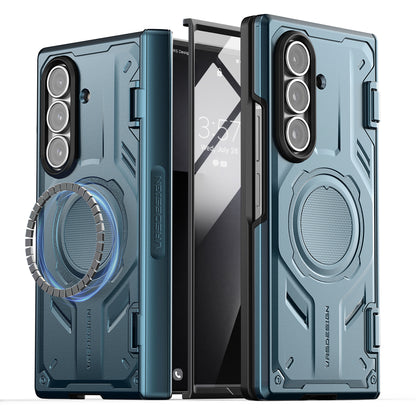 Samsung Galaxy Z Fold 7 Luxury Mobile phone cover card holder hinge protector built-in screen shield slim rugged daily carry durable case by VRS DESIGN