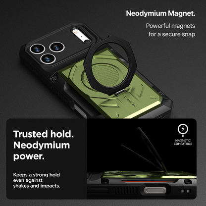 For iPhone 18 Pro / 17 Pro Case Damda Glide Hybrid (Newly Upgraded)