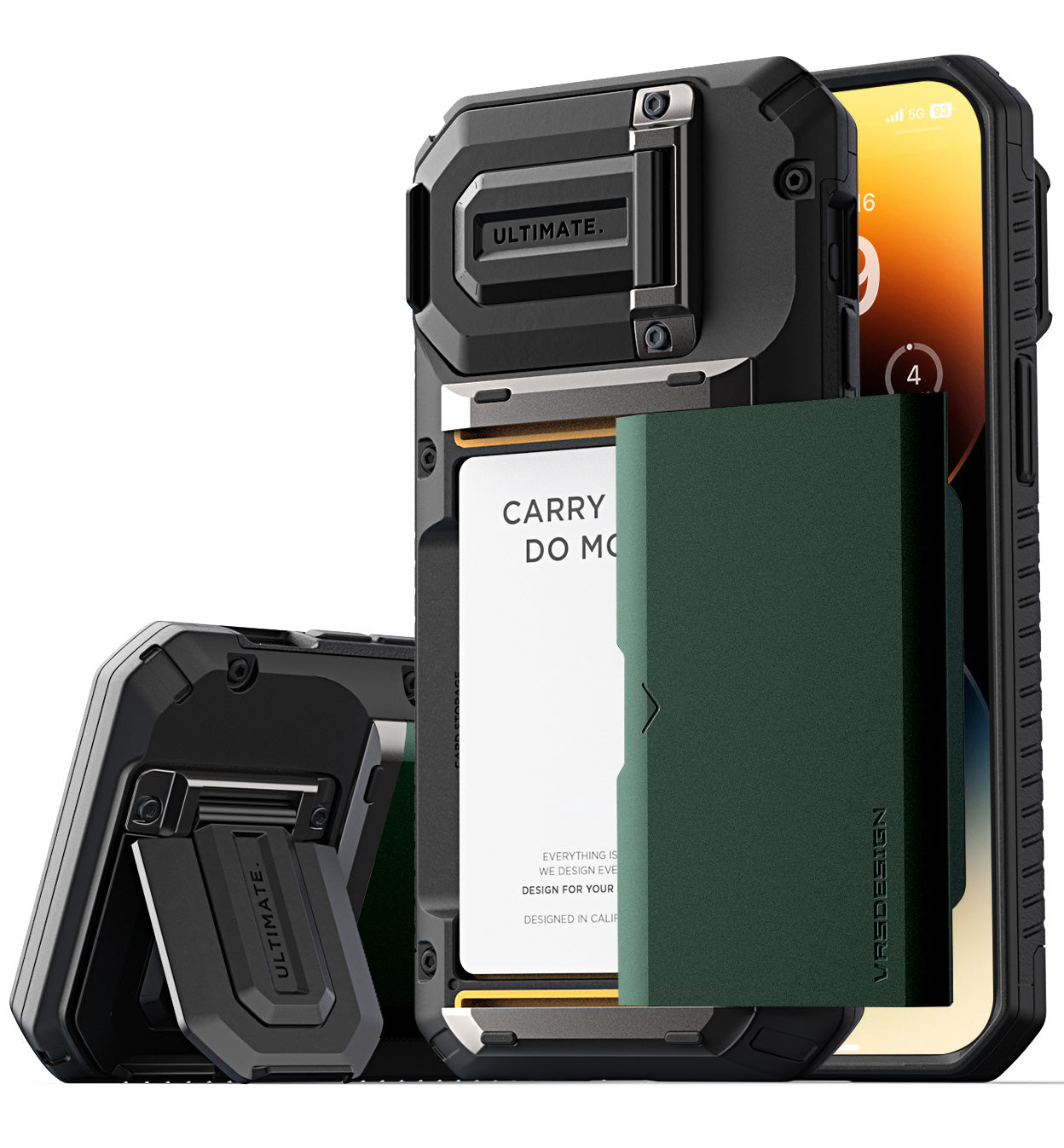 Modern Apple iPhone 14 Pro Max case Glide DUOGUARD by VRS DESIGN