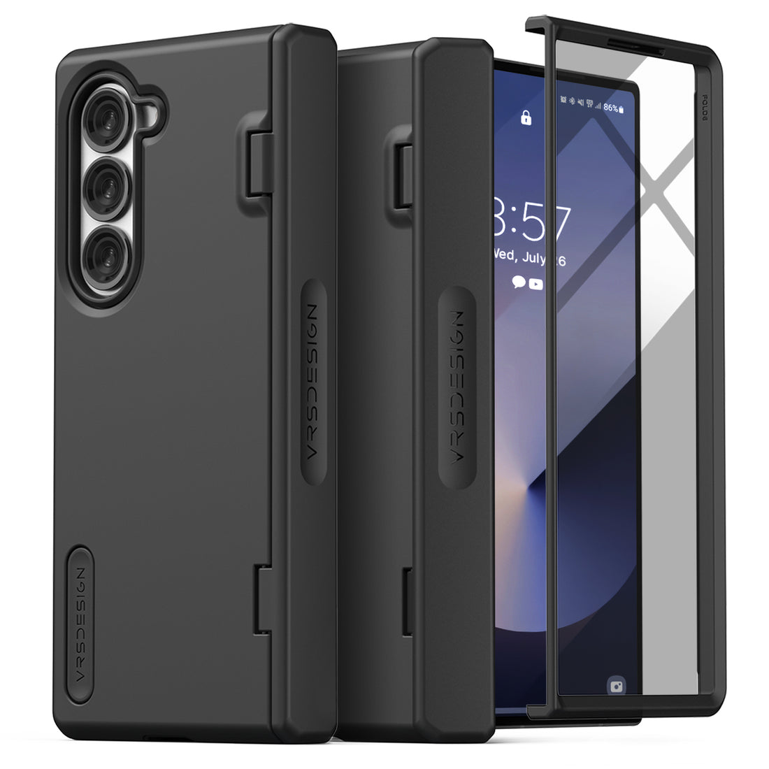Galaxy Z Fold 6 Case Terra Guard Modern 360 Screen Protector