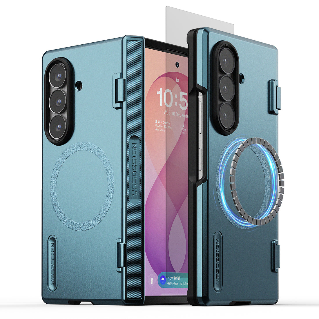 Samsung Galaxy Z Fold 8 Ultra Modern case shown from the rear with a clean, contemporary design.
