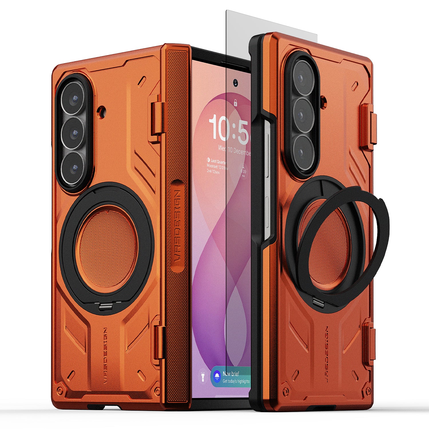 Rear view of the Galaxy Z Fold 8 Ultra Active case featuring a durable protective design and modern finish.