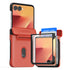 Samsung Galaxy Z Flip 7 Luxury Mobile phone cover card holder hinge protector built-in screen shield slim rugged daily carry durable case by VRS DESIGN
