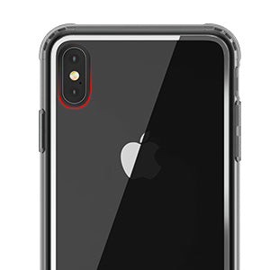 iPhone Xs Clear Case, AICase Shinning Electroplating Design PC Bumper Clear  Back Protective Cover Bumper for Apple 5.8'' iPhone Xs Red Black Blue Glod  –