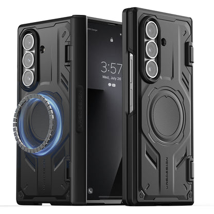 Samsung Galaxy Z Fold 7 Luxury Mobile phone cover card holder hinge protector built-in screen shield slim rugged daily carry durable case by VRS DESIGN