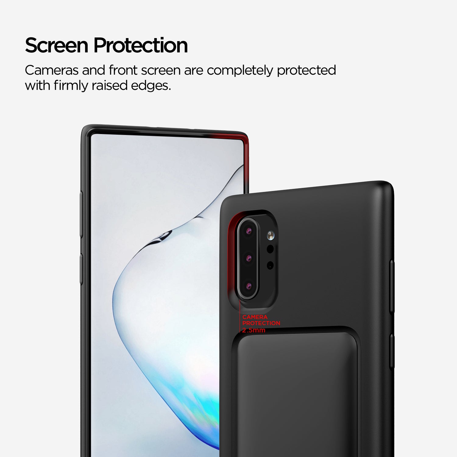 Samsung Galaxy Note 10 High quality TPU material for extreme drop protection with shockproof