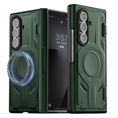 Samsung Galaxy Z Fold 7 Luxury Mobile phone cover card holder hinge protector built-in screen shield slim rugged daily carry durable case by VRS DESIGN