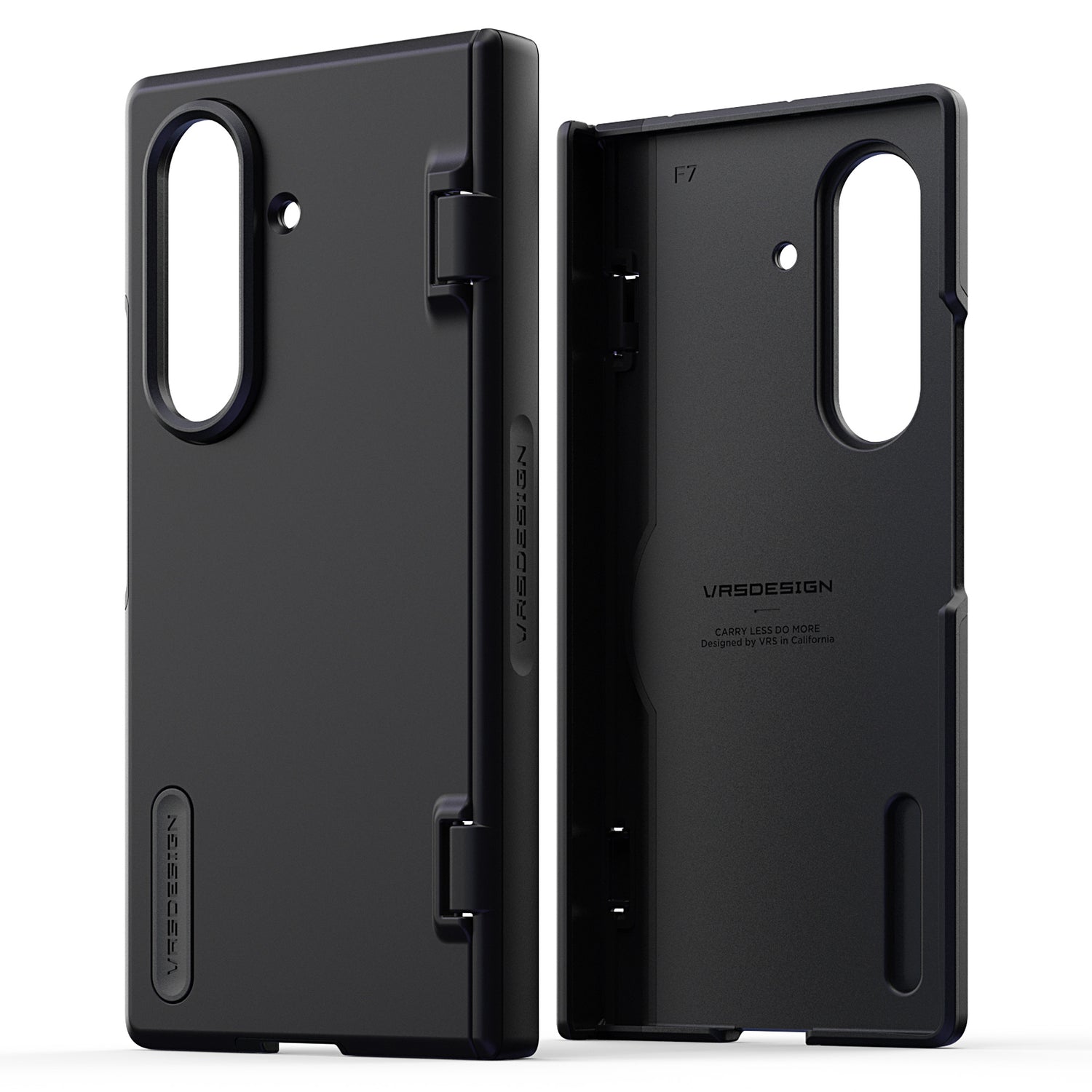 Samsung Galaxy Z Fold 7 Luxury Mobile phone cover card holder hinge protector built-in screen shield slim rugged daily carry durable case by VRS DESIGN