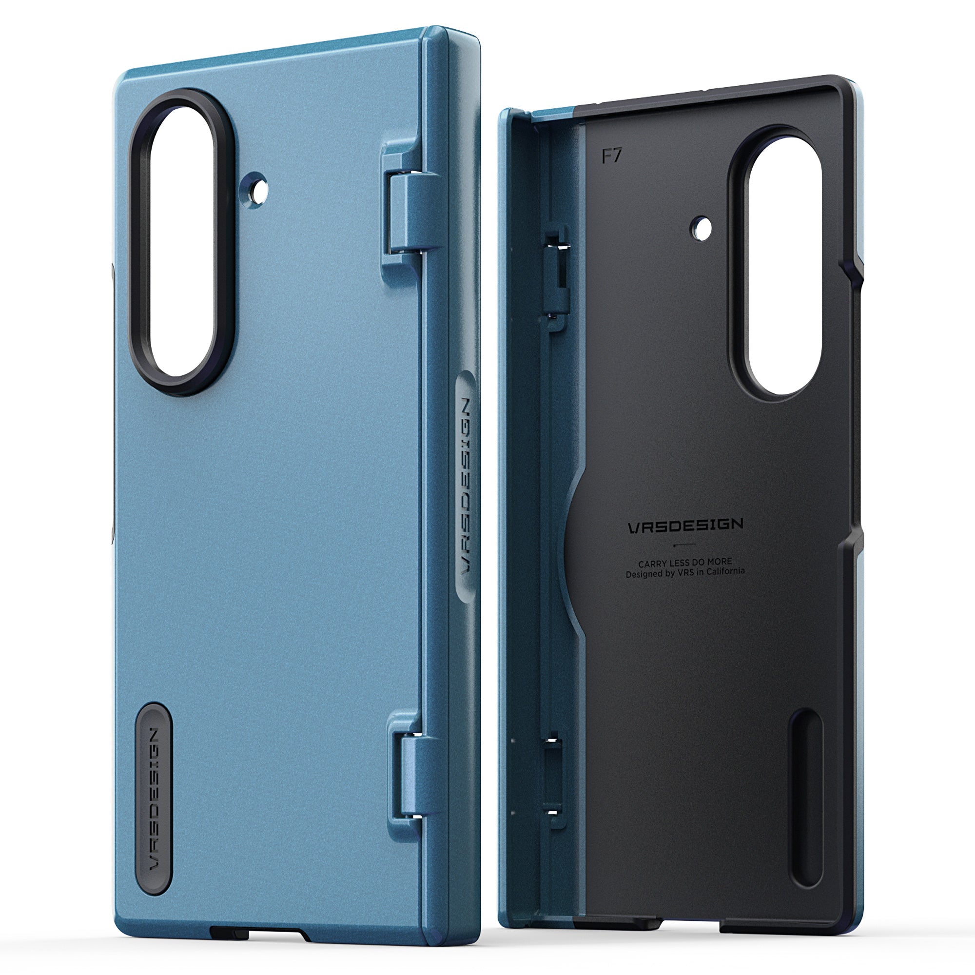 Samsung Galaxy Z Fold 7 Luxury Mobile phone cover card holder hinge protector built-in screen shield slim rugged daily carry durable case by VRS DESIGN