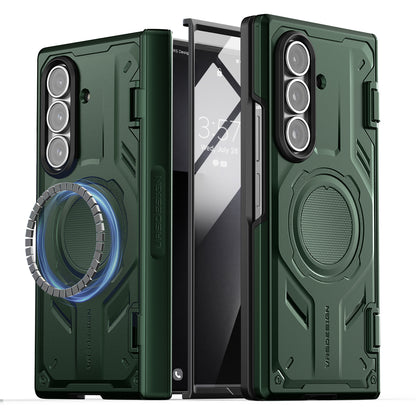 Samsung Galaxy Z Fold 7 Luxury Mobile phone cover card holder hinge protector built-in screen shield slim rugged daily carry durable case by VRS DESIGN