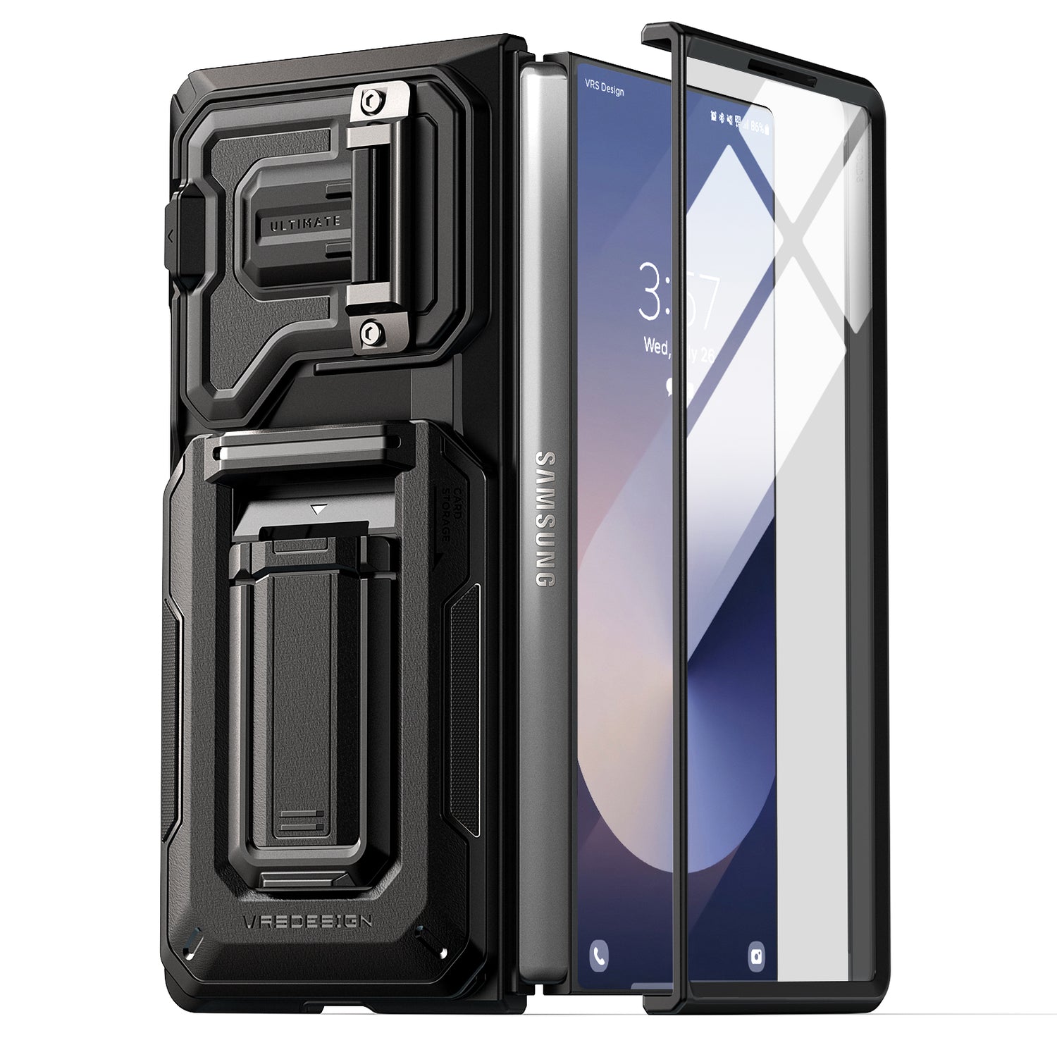 Rugged Card Wallet Case Origin Fit 360 for Samsung Galaxy Z Fold 6 by VRS DESIGN VRS Design Rugged Card Wallet Case Origin Fit 360 for Samsung Galaxy Z Fold 6 by VRS DESIGN VRS Design