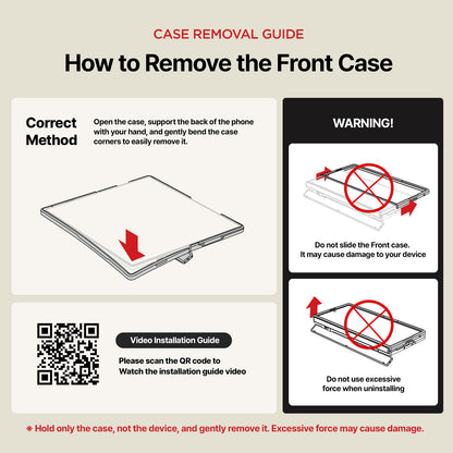 Galaxy Z Fold 7 &amp; Flip 7 Case Front Cover Replacement ONLY