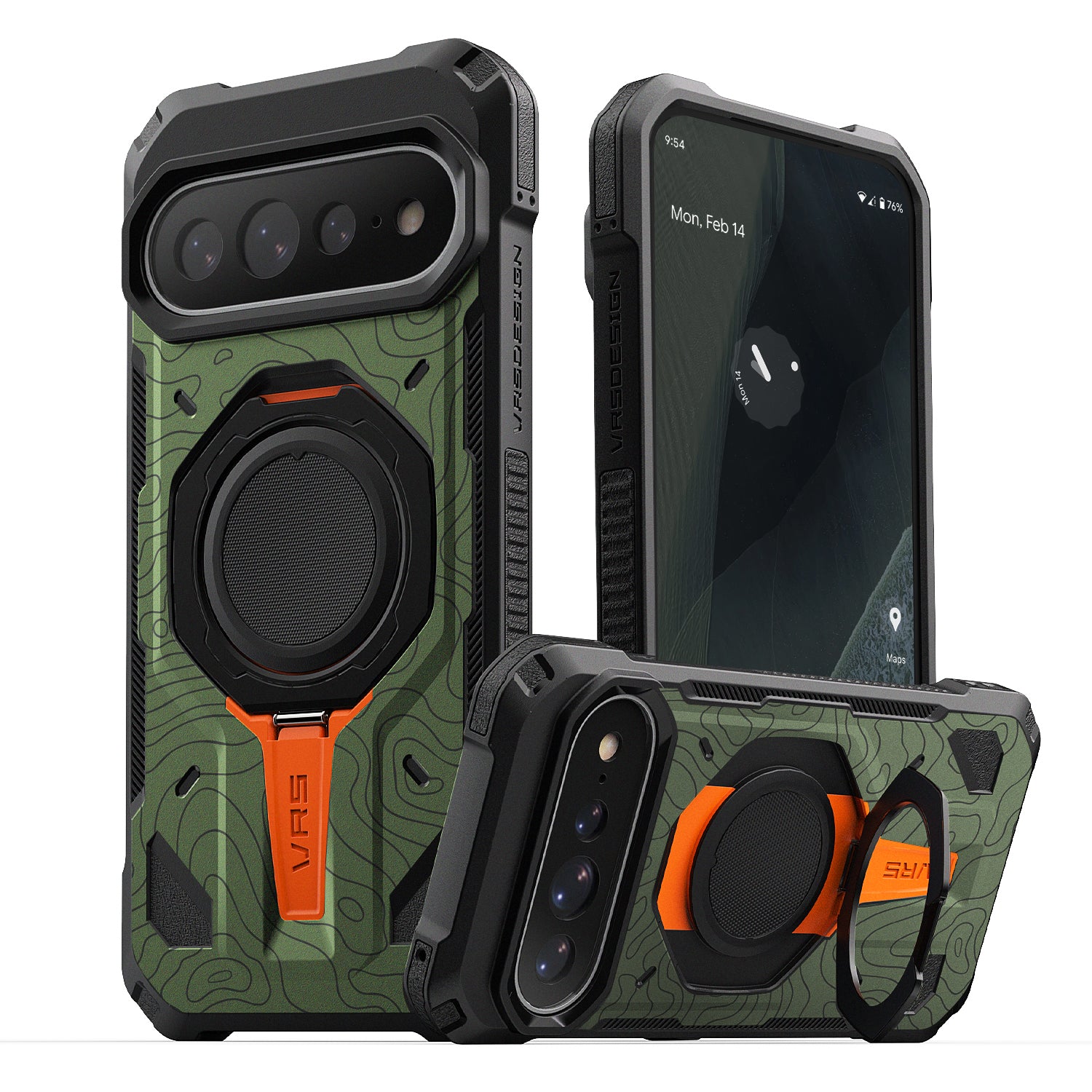 Google Pixel 11 XL TerraGuard ACTIVE Magnetic Ring Stand Rugged Case
