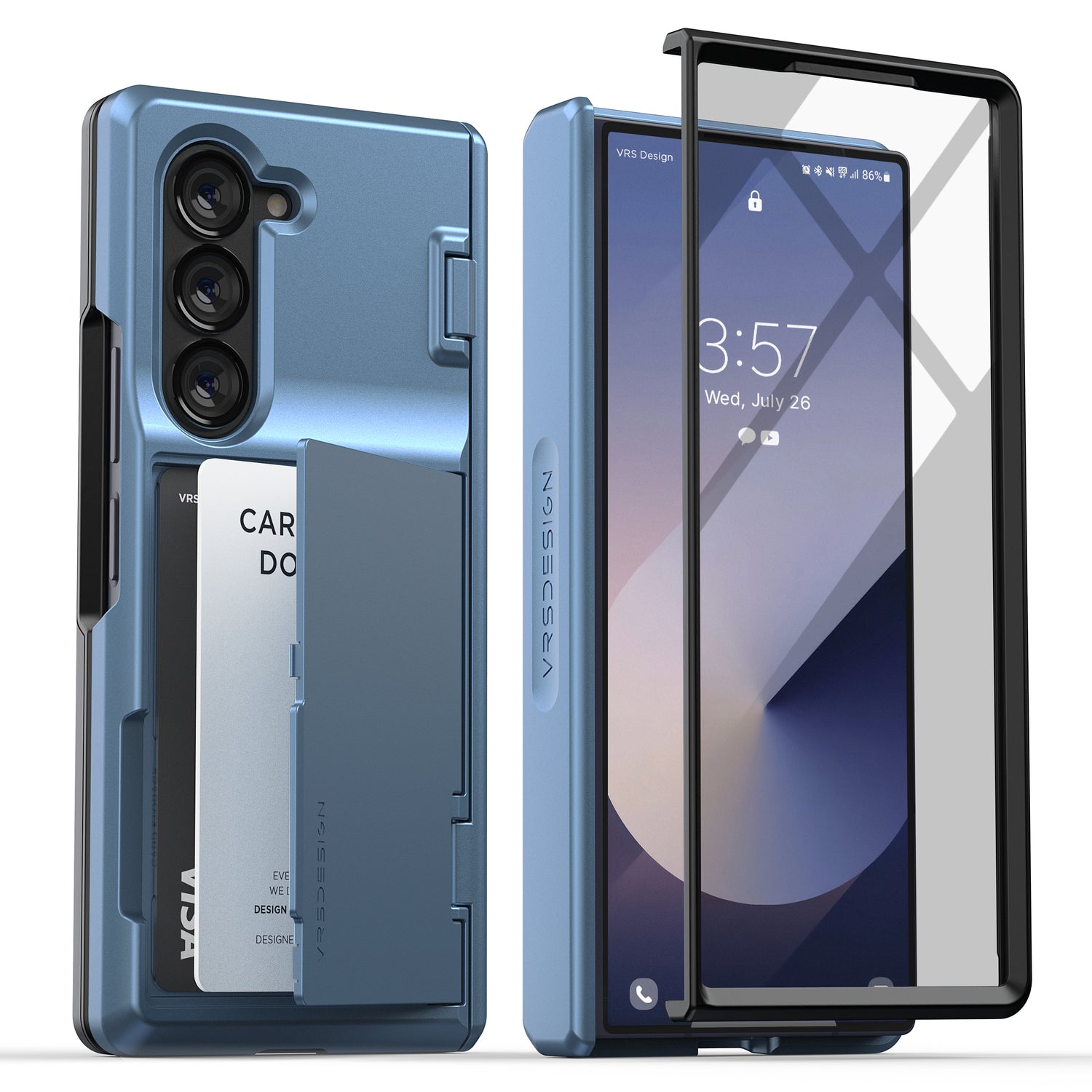 VRS Design Galaxy Z Fold 6 Case Terra Guard Modern Go Navy VRS Design Galaxy Z Fold 6 Case Terra Guard Modern Go Navy