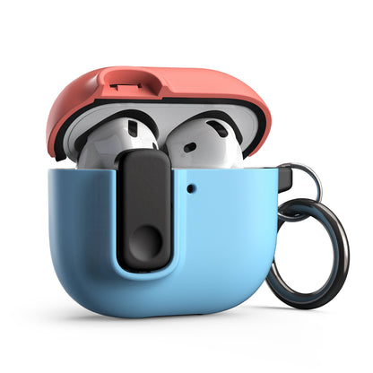 VRS Design AirPods 4 Case MODERN LOCK Series, Coral and Capri