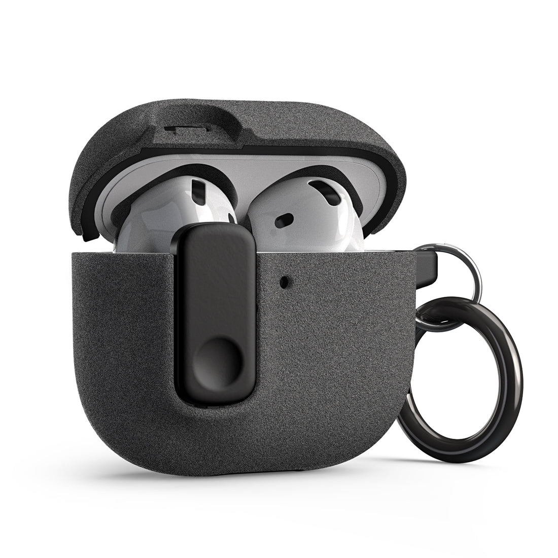VRS Design AirPods 4 Case MODERN LOCK Series, Sand Stone