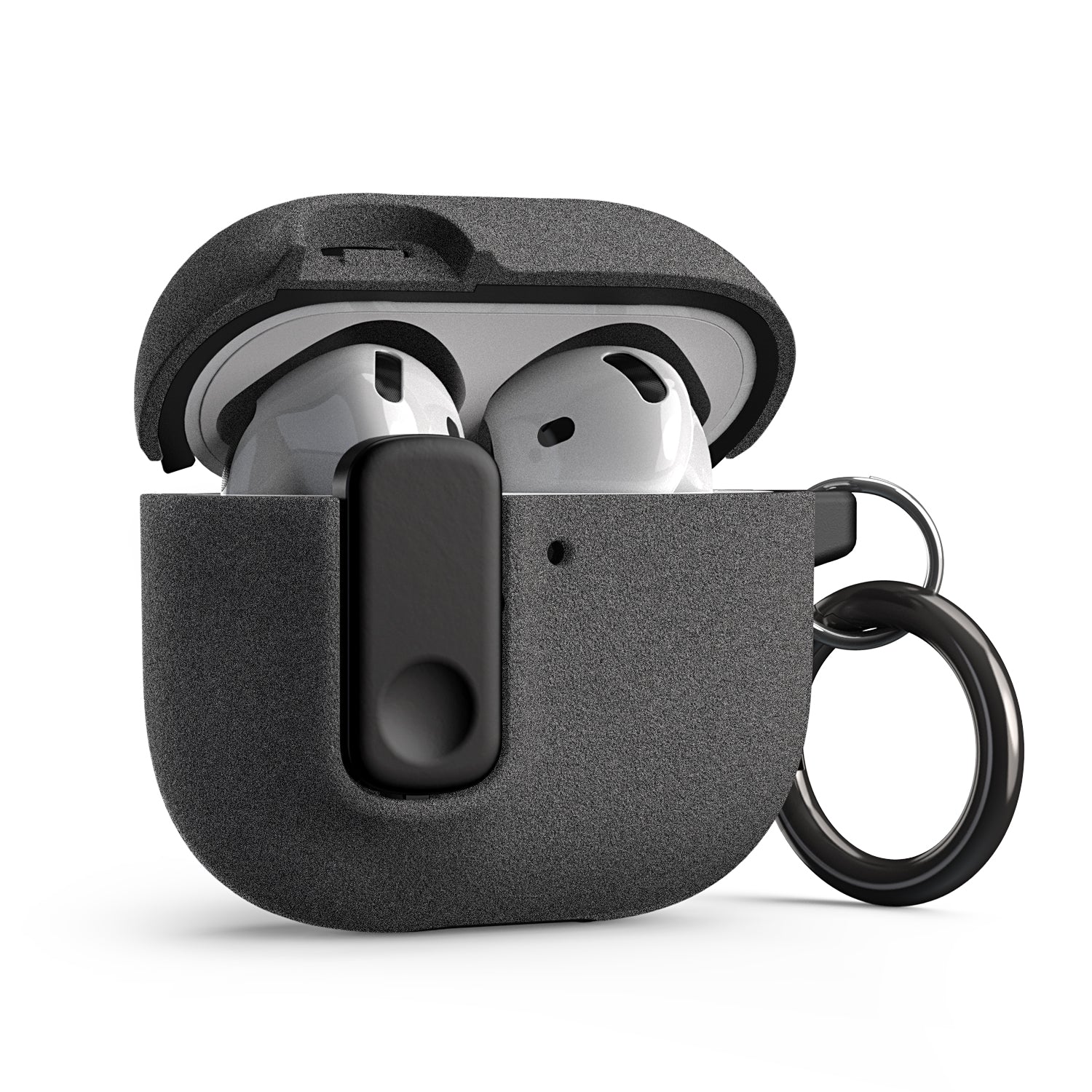 VRS Design AirPods 4 Case MODERN LOCK Series, Sand Stone