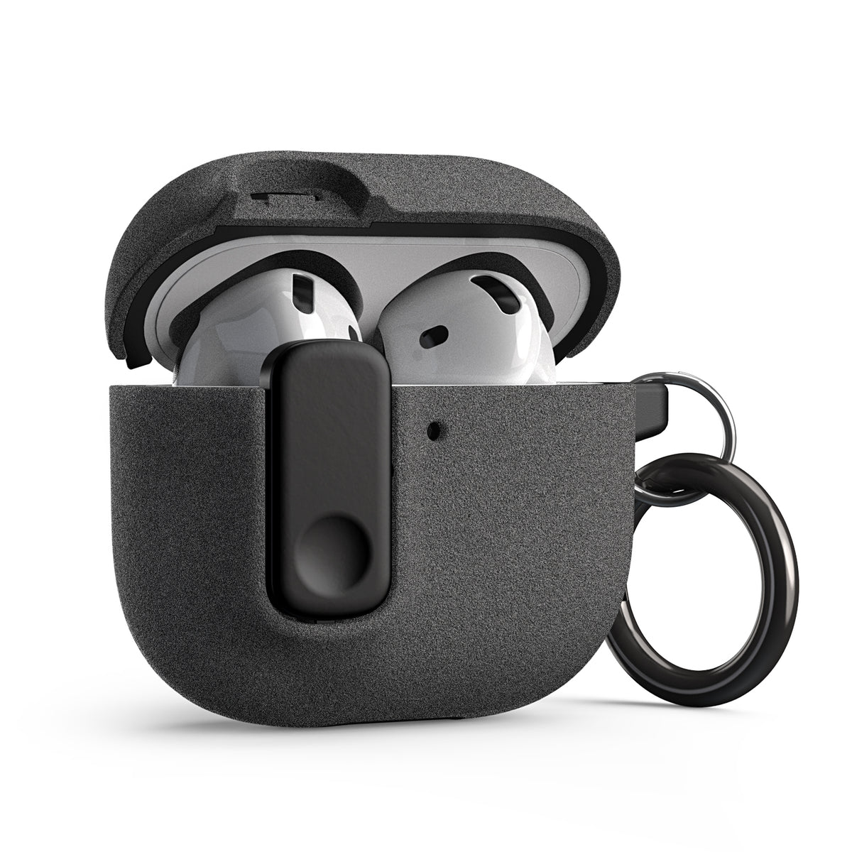 Apple AirPods 4 Premium Earbuds Case with Carabiner Modern Lock by VRS ...
